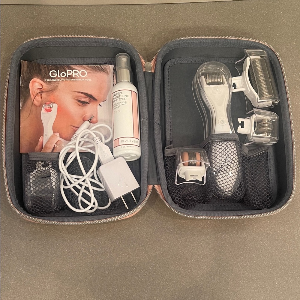 GoPro Skincare Tool Set -Microneedling Set with scalp and eye attachment